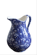 English Vintage Burleigh Calico Pitcher