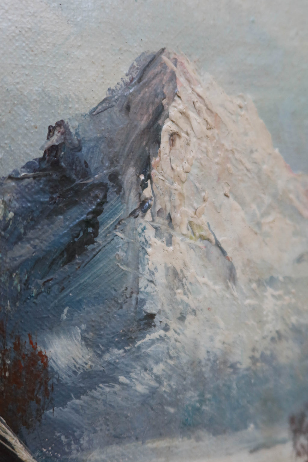Original Mountain Landscape Oil Painting