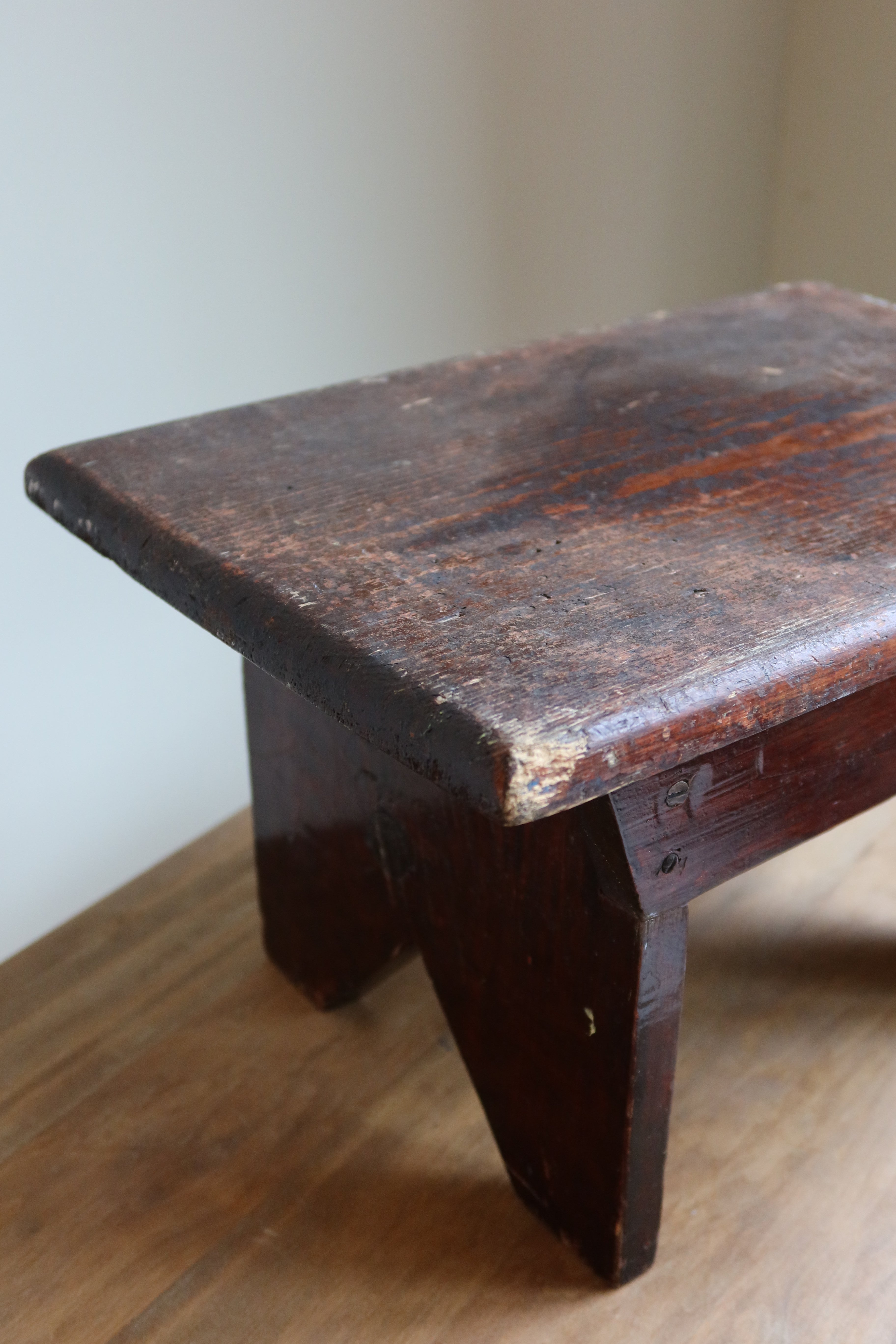 Handmade Primitive Footstool