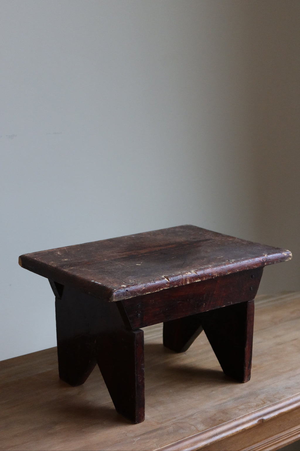 Handmade Primitive Footstool