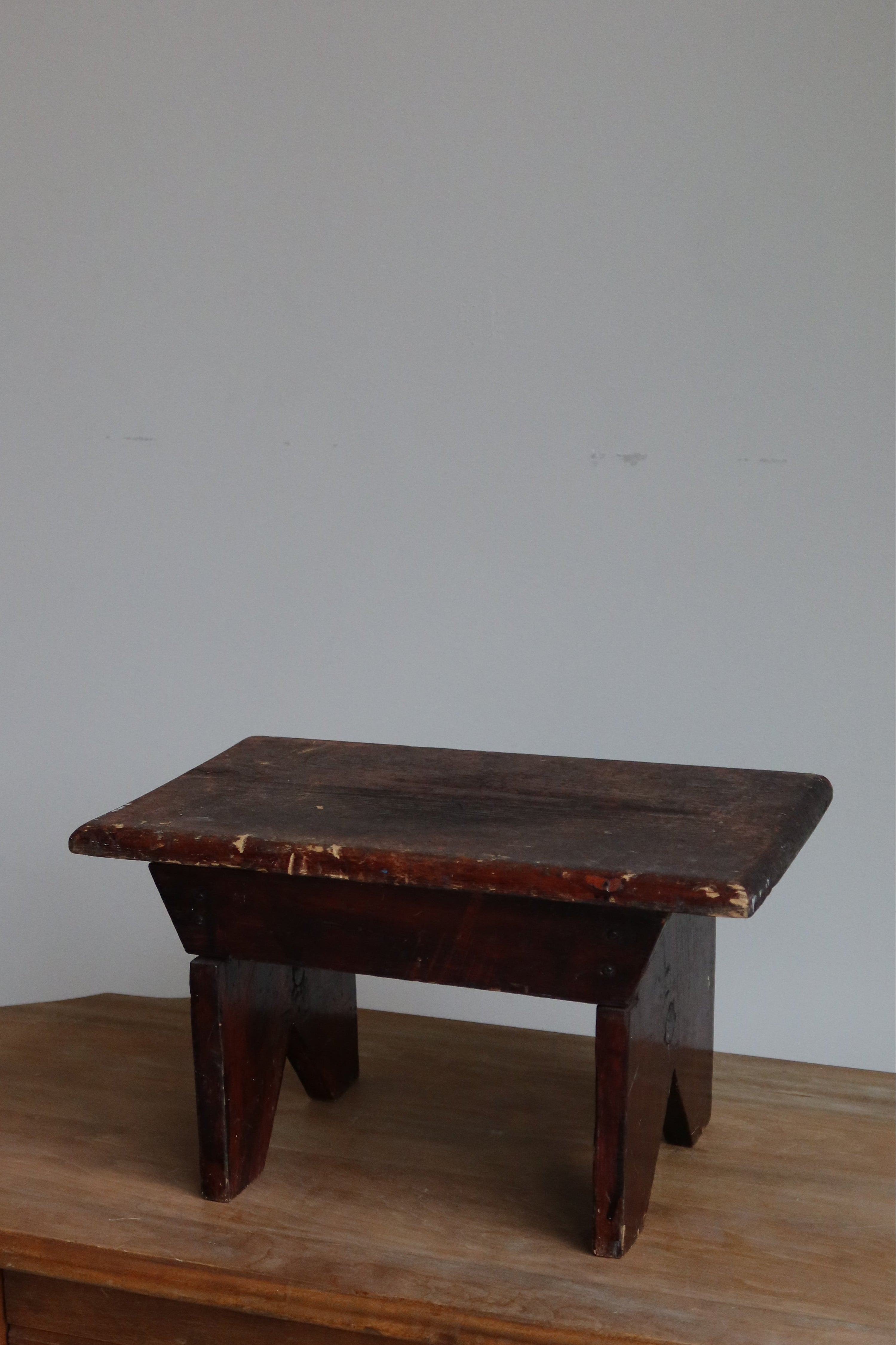 Handmade Primitive Footstool