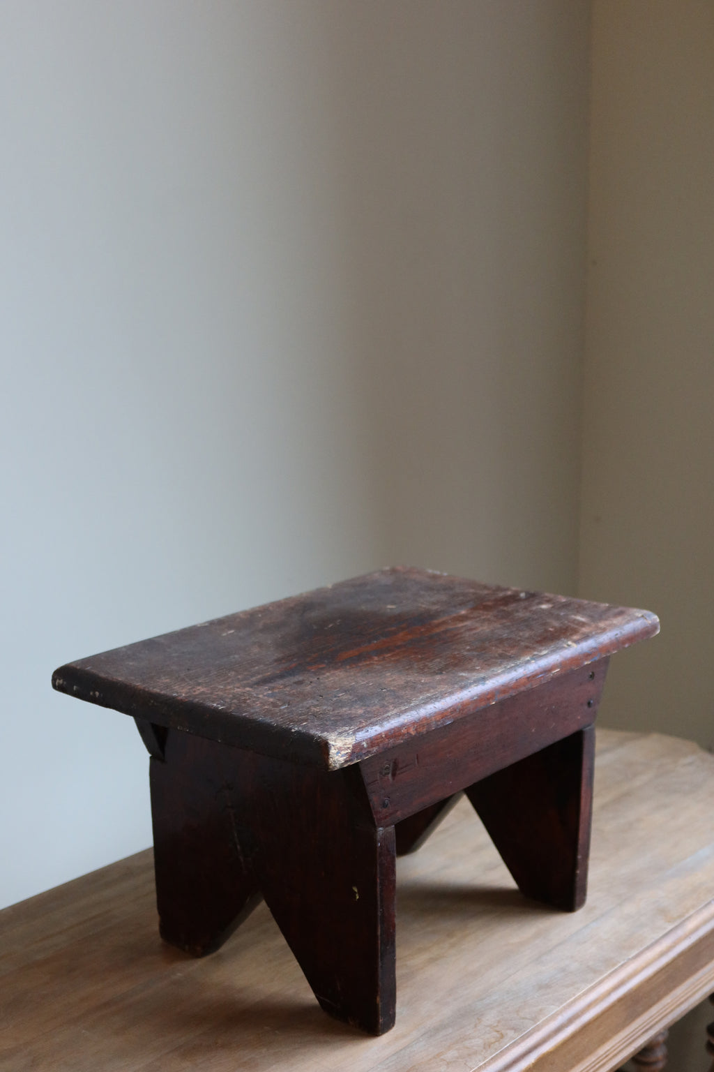 Handmade Primitive Footstool