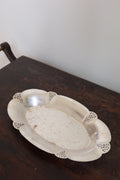 William Rogers scalloped bread plate (1825-1841)