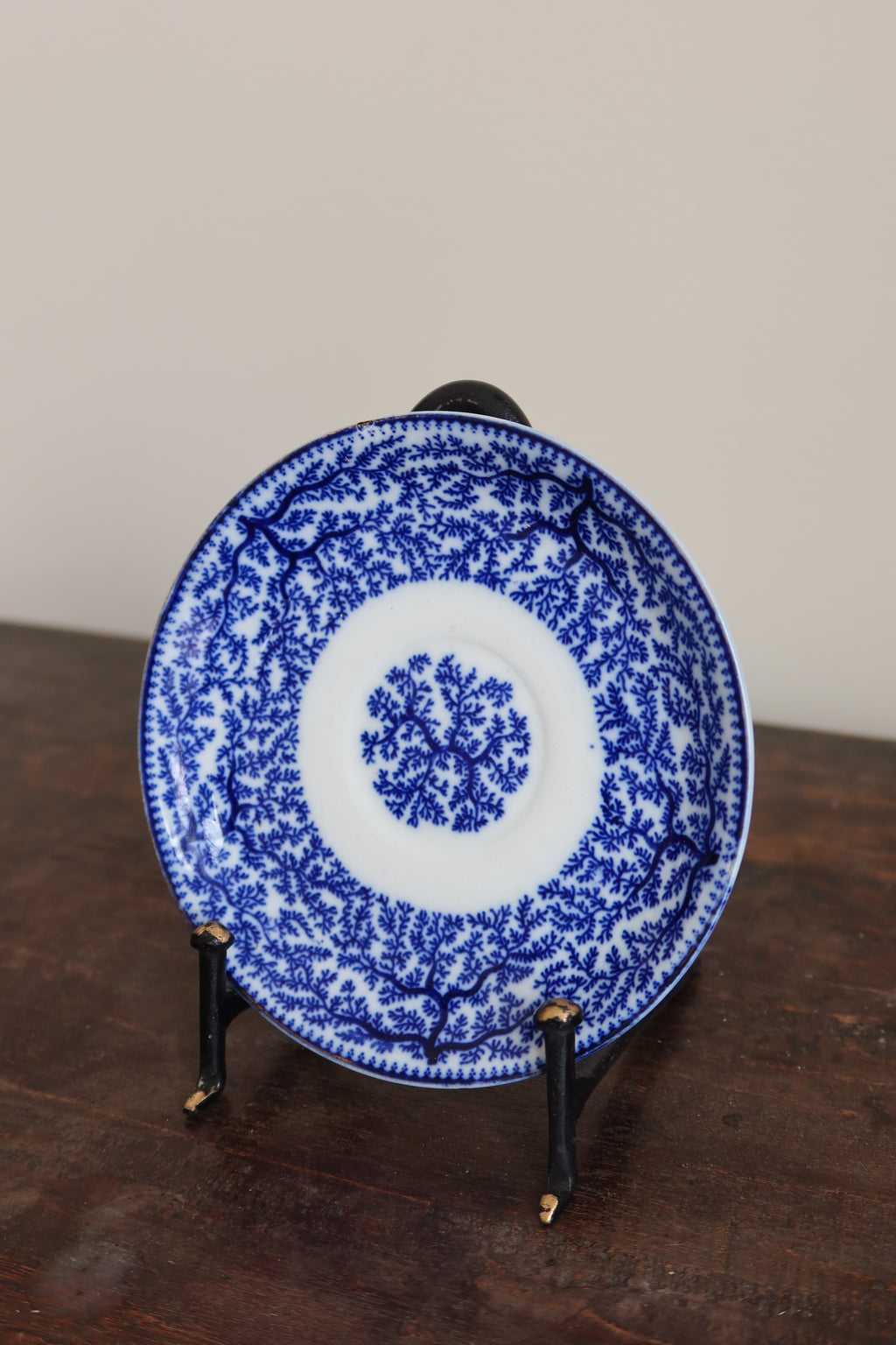 Staffordshire plate by Fibre Pottery, England