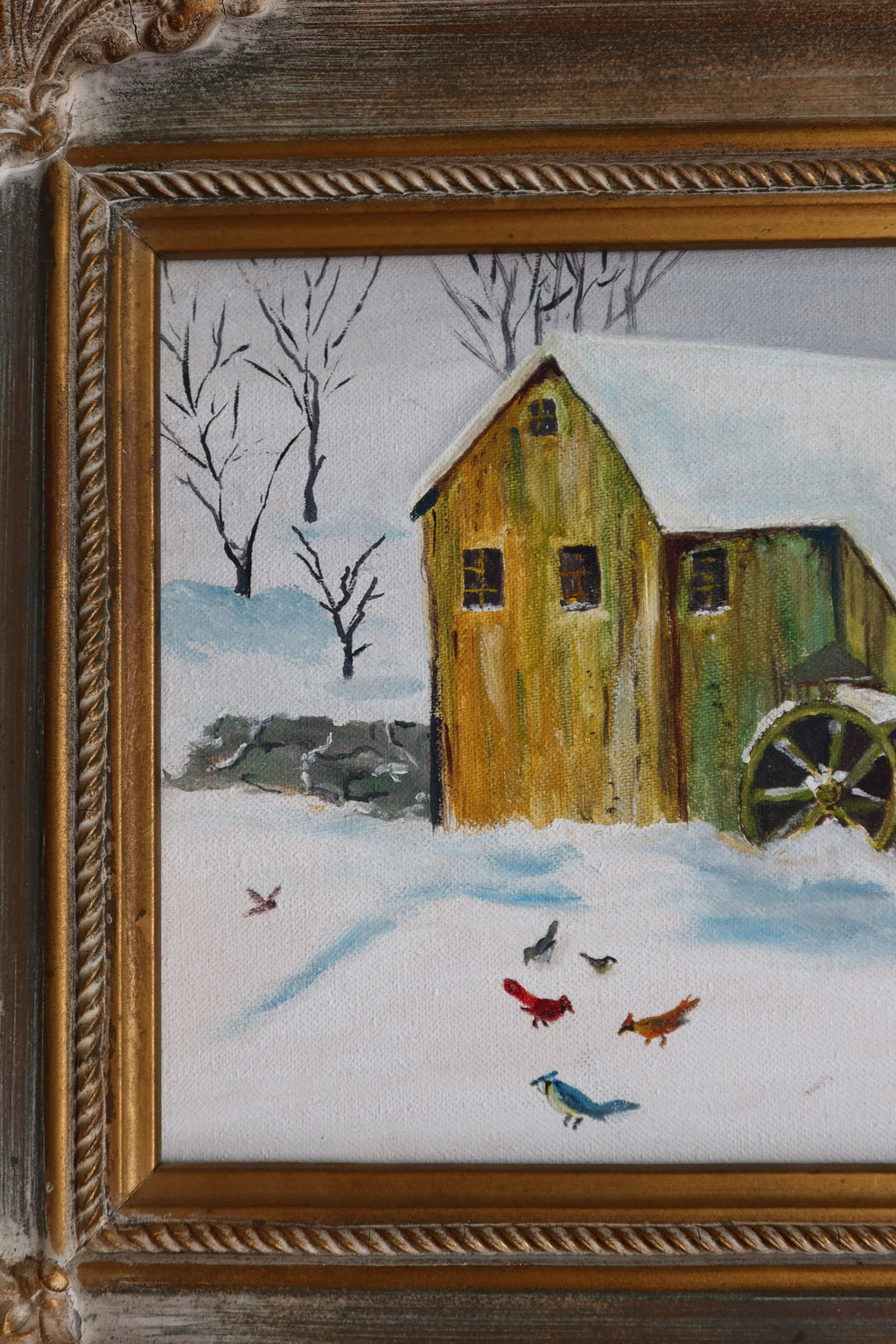Folk Art Landscape Painting