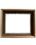 Antique Velvet and Lace Frame